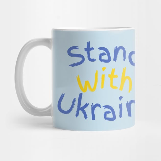 Stand With Ukraine by Creatifly Graphic Tees